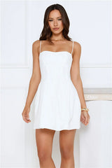 Secret Edit Mini Dress White