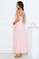 Fresh Rosebud Maxi Dress Pink