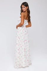 Fantasia Days Strapless Maxi Dress White