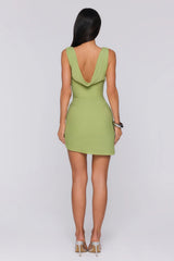 Hot Right Mini Dress Lime