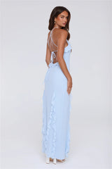 Showstopper Nights Maxi Dress Blue