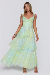 Easy Silence Maxi Dress Green