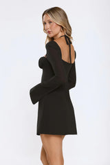 Trendiest Girl Mini Dress Black