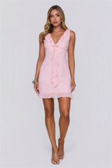 Feel Something Mini Dress Pink