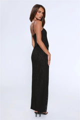 Blossom At Dusk Maxi Dress Black