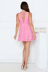 Your Senses Mini Dress Pink