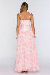 Wrapped In Pretty Maxi Dress Pink