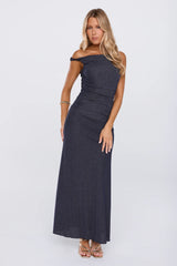 Walkout Style Maxi Dress Navy