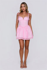 Desert Air Mini Dress Pink