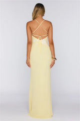 Sunshine Whispers Maxi Dress Yellow