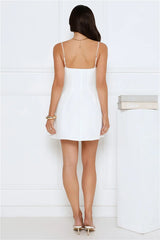 Secret Edit Mini Dress White