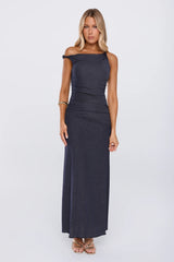 Walkout Style Maxi Dress Navy