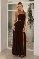 Summer Daze Maxi Dress Chocolate