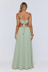 Polished Agenda Maxi Dress Sage