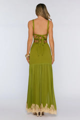 Next Level Energy Maxi Dress Olive