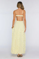 She’s Everything Maxi Dress Yellow