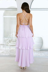 Fashionably Ever After Maxi Dress Lilac