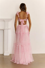 Endless Riviera Maxi Dress Pink