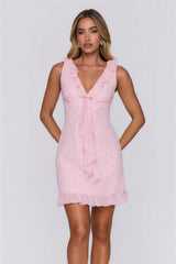 Feel Something Mini Dress Pink