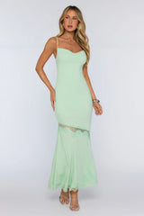 Soft Devotion Maxi Dress Mint