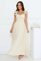 Dusk Pop Maxi Dress Yellow