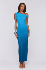 Palette At Night Maxi Dress Blue Ombre