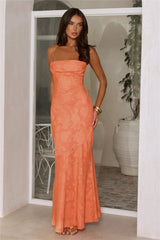 Bridge To Wonderland Maxi Dress Orange