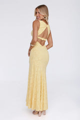 Effortless Glow Maxi Dress Yellow