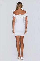 Show Off Style Mini Dress White