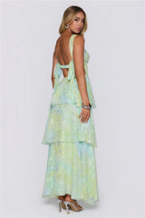 Easy Silence Maxi Dress Green