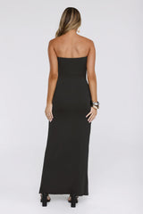 Wisp Wonder Strapless Maxi Dress Black
