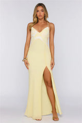 Sunshine Whispers Maxi Dress Yellow