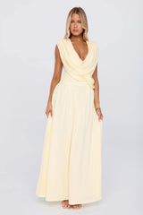 Made To Lead Maxi Dress Yellow