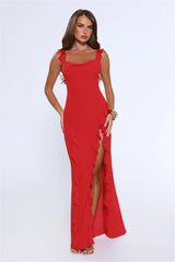 All Night Affair Maxi Dress Red