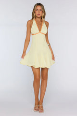 Style Room Mini Dress Yellow