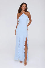 Showstopper Nights Maxi Dress Blue