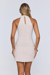 Purely Intentional Mini Dress Cream