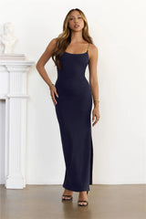 Signature Soirée Maxi Dress Navy