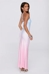 Happy Hues Maxi Dress Blue
