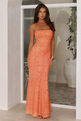 Bridge To Wonderland Maxi Dress Orange