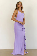 Electric Moodboard Maxi Dress Lavender