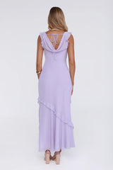 Star Effect Maxi Dress Lavender