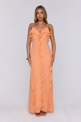 Nothing Less Maxi Dress Orange