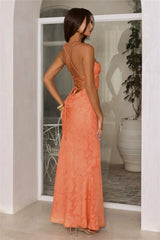 Bridge To Wonderland Maxi Dress Orange