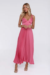 Dazzling Opulence Maxi Dress Rose