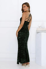 Golden Days Dancing Maxi Dress Green